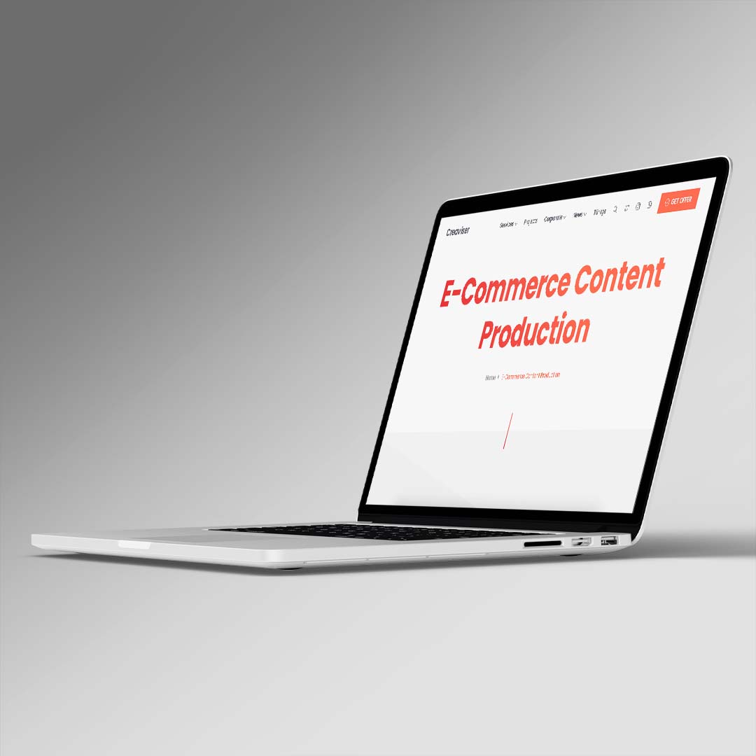 E-Commerce Content Production Project Process