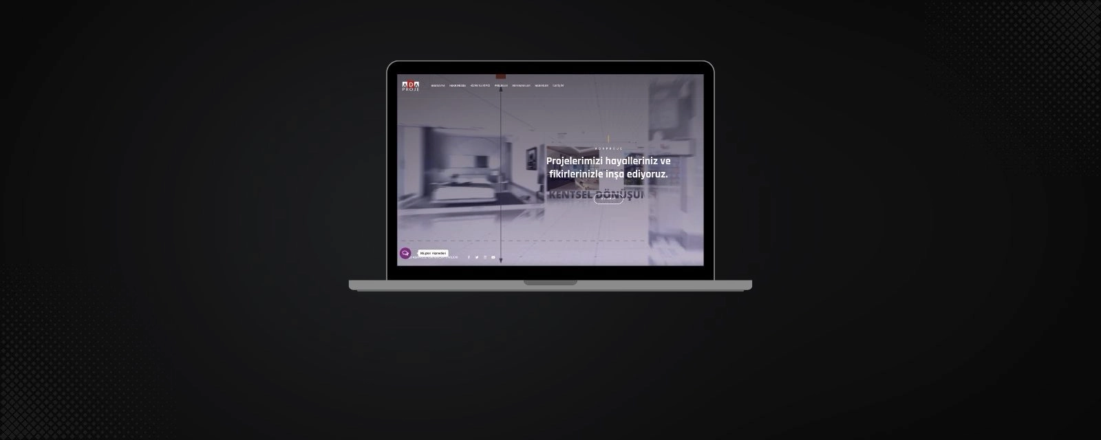 en iyi inşaat firması website tasarımı adaproje