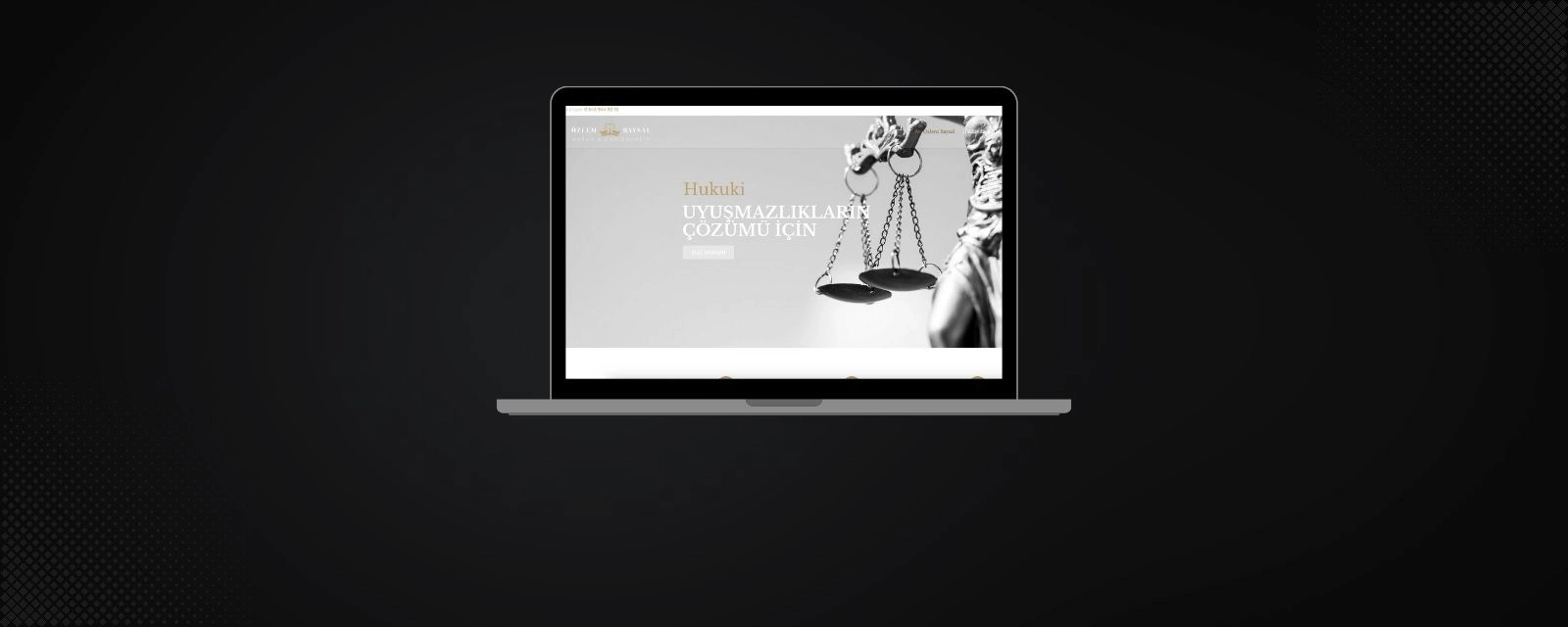 hukuk bürosu web tasarımı özlem baysal
