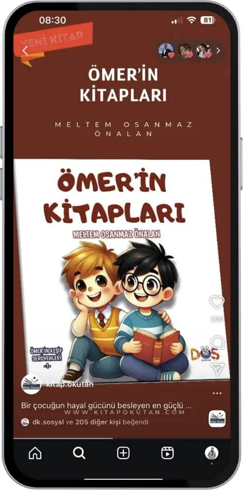 instagram yönetimi ajansı creaviser kitap okutan