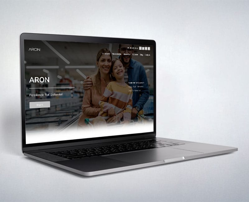 kurumsal web tasarım projesi aron metal