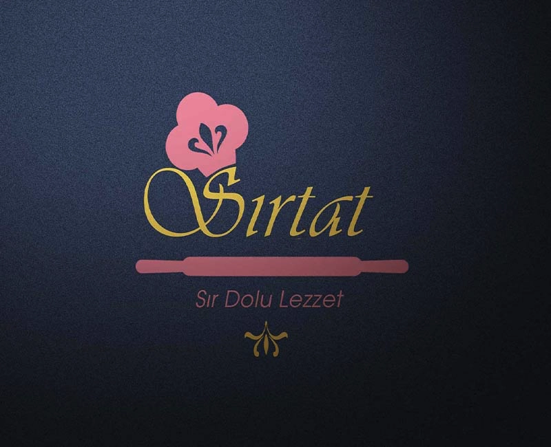 logo tasarım sırtat pastanesi
