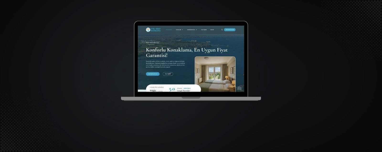 otel sitesi tasarımı marmara