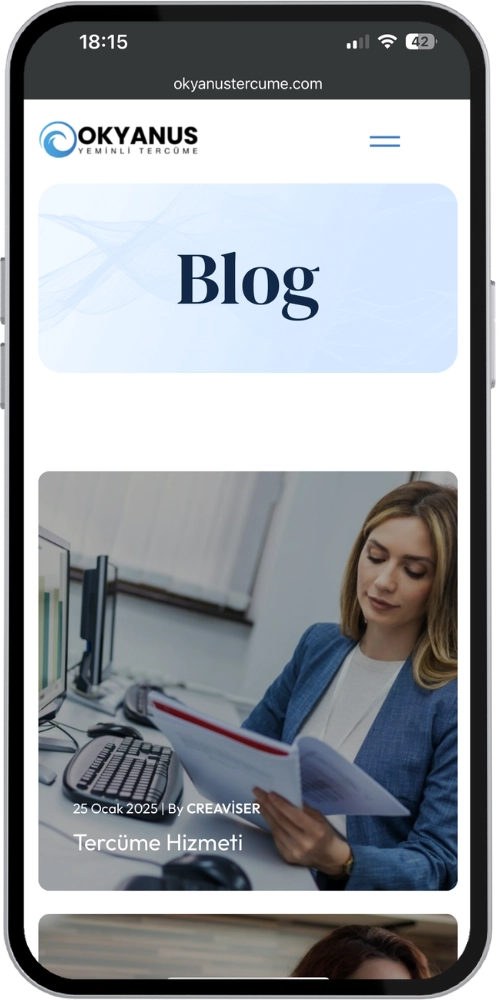 tercüme website tasarımı okyanus blog