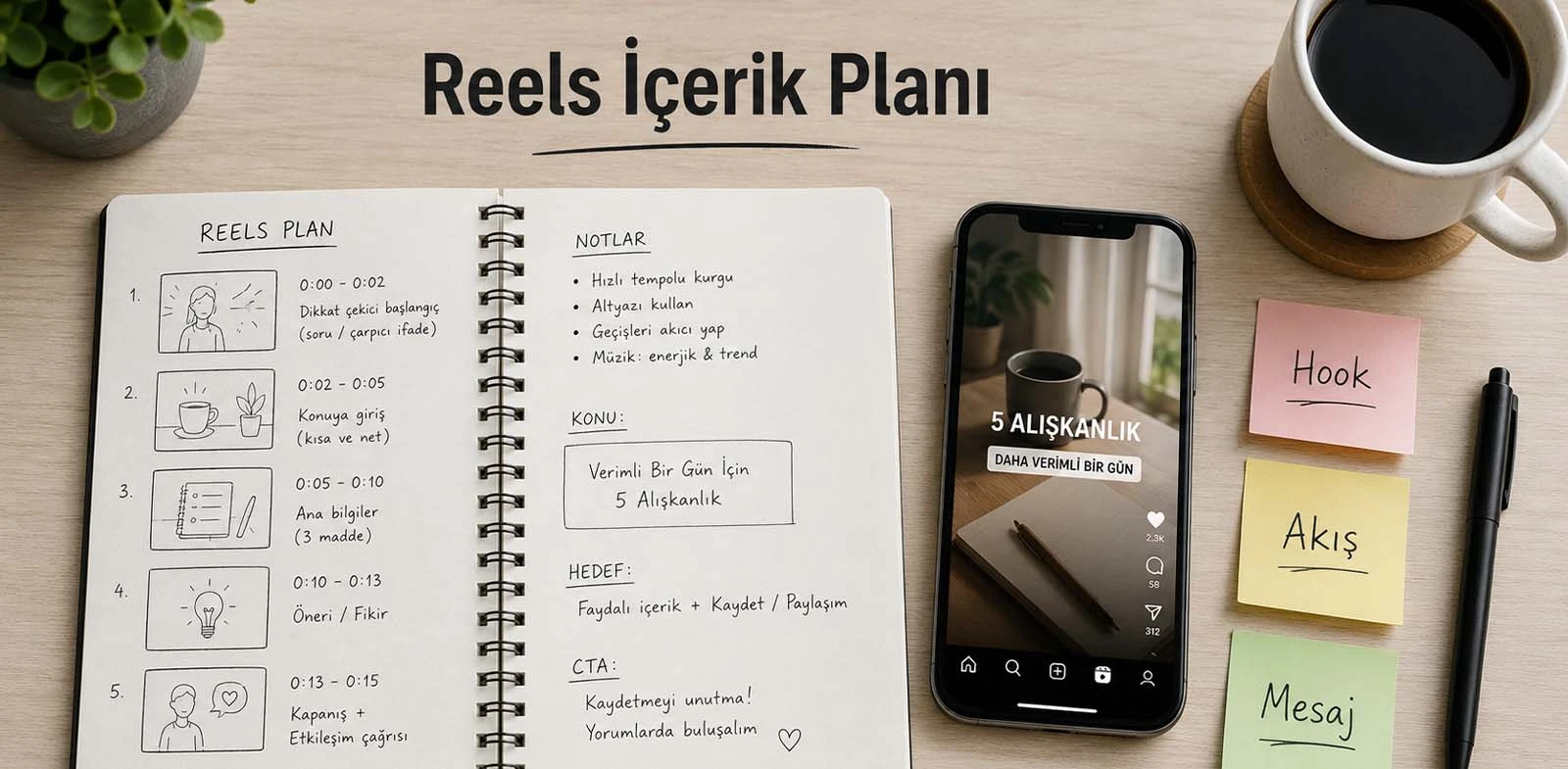 profesyonel instagram reels kurgusu nasıl yapılır